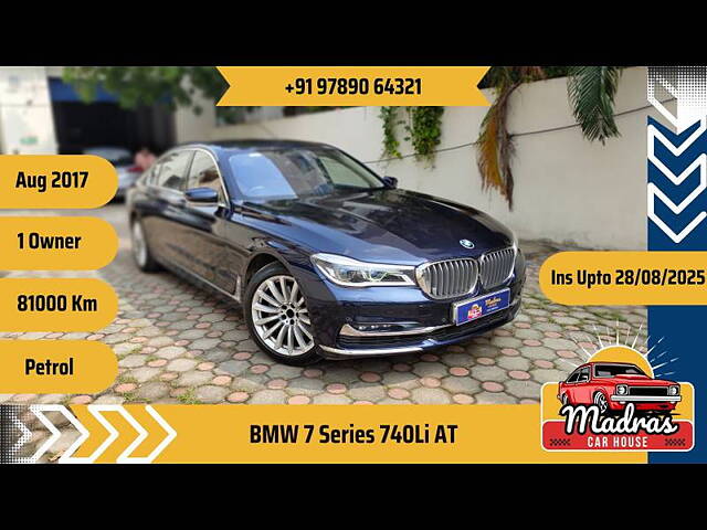 Second Hand BMW 7 Series [2013-2016] 740Li in Chennai