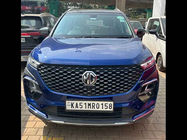 Second Hand MG Hector Plus [2020-2023] Sharp 1.5 Petrol Turbo CVT 6-STR in Bangalore