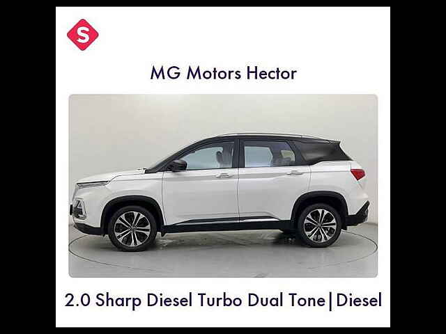 Second Hand MG Hector [2021-2023] Sharp 2.0 Diesel Turbo MT Dual Tone in Lucknow