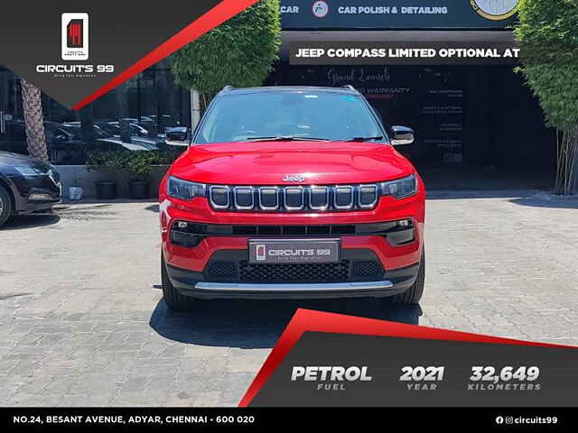 Second Hand Jeep Compass [2017-2021] Limited (O) 1.4 Petrol AT [2017-2020] in Chennai
