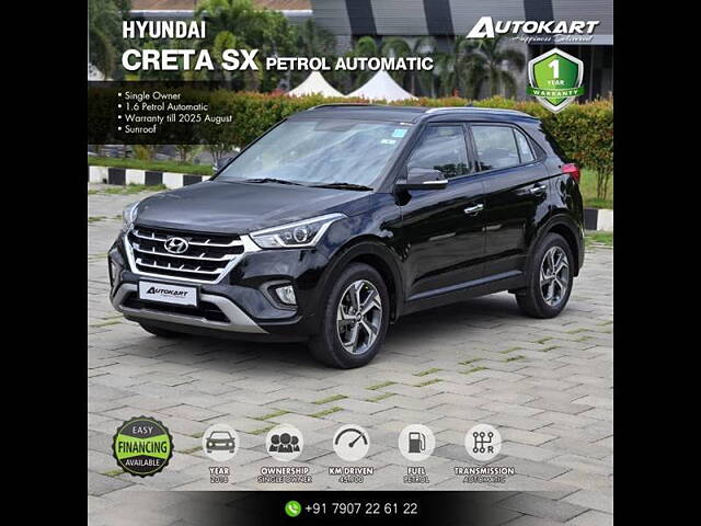 Second Hand Hyundai Creta [2018-2019] SX 1.6 AT Petrol in Angamaly