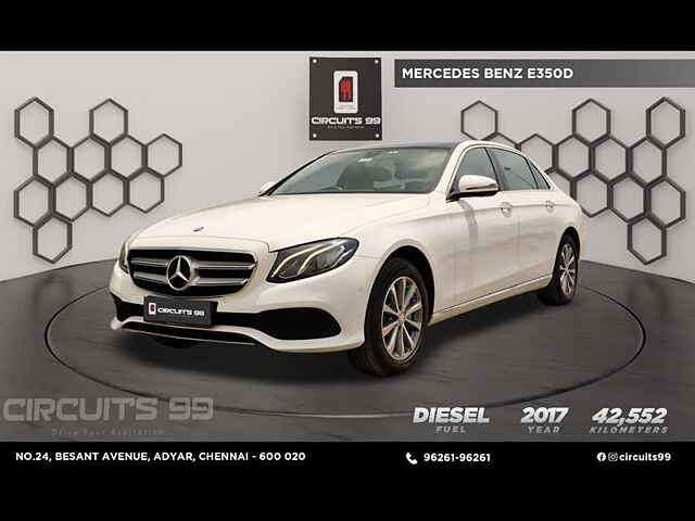 Second Hand Mercedes-Benz E-Class [2017-2021] E 350 d Exclusive [2017-2019] in Chennai