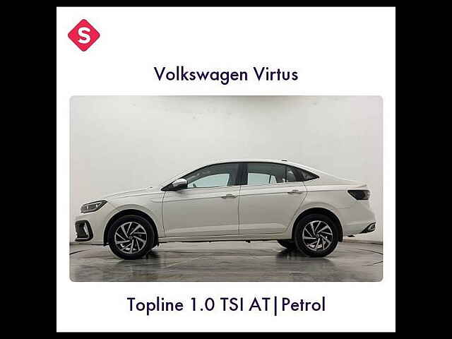 Second Hand Volkswagen Virtus [2022-2023] Topline 1.0 TSI AT in Hyderabad