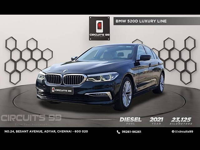 Second Hand BMW 5 Series [2017-2021] 520d Luxury Line [2017-2019] in Chennai