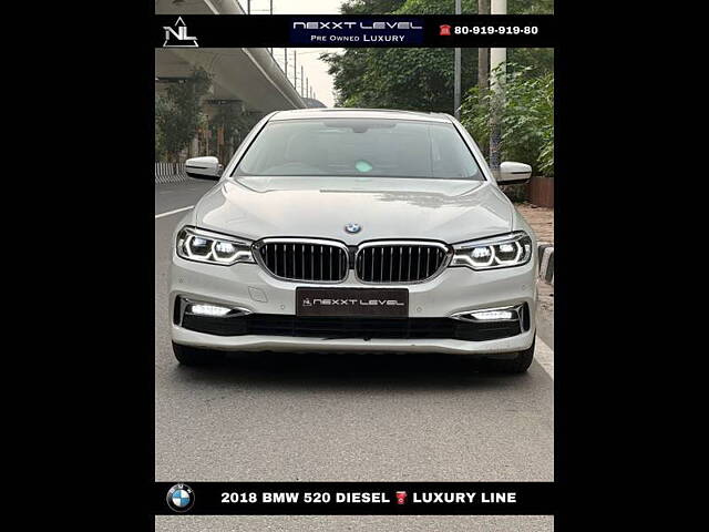 Second Hand BMW 5 Series [2017-2021] 520d Luxury Line [2017-2019] in Delhi