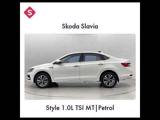 Second Hand Skoda Slavia [2022-2023] Style 1.0L TSI MT in Jaipur