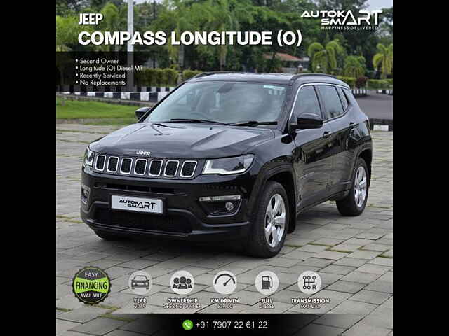 Second Hand Jeep Compass [2017-2021] Longitude (O) 2.0 Diesel [2017-2020] in Angamaly