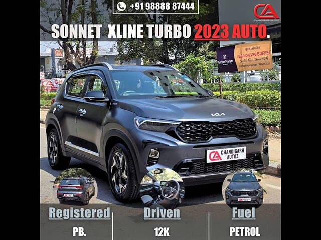 Second Hand Kia Sonet [2022-2023] X Line 1.0 DCT in Chandigarh