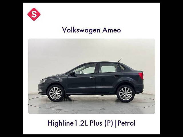 Second Hand Volkswagen Ameo Highline1.2L Plus (P) 16 Alloy [2017-2018] in Ghaziabad