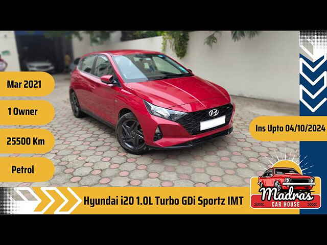 Second Hand Hyundai i20 [2020-2023] Sportz 1.0 Turbo IMT in Chennai