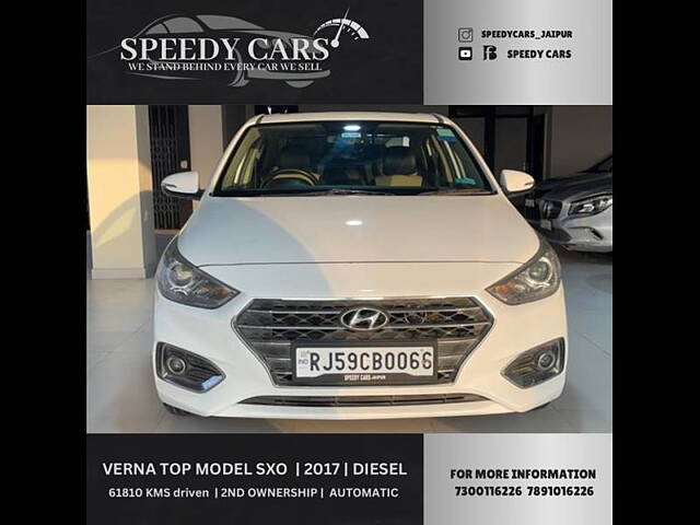 Second Hand Hyundai Verna [2015-2017] 1.6 CRDI SX (O) AT in Jaipur