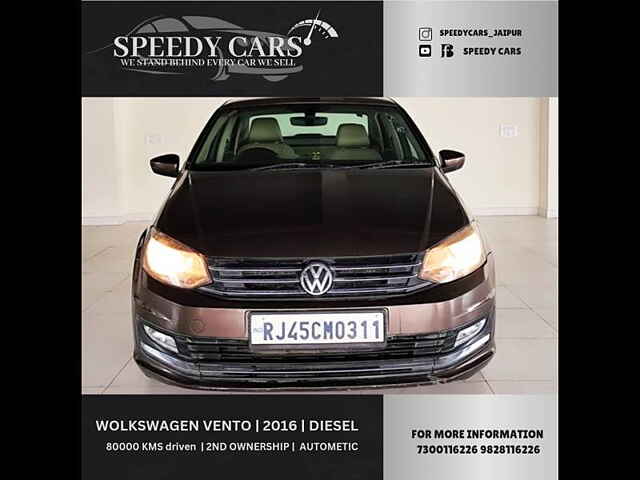 Second Hand Volkswagen Vento [2015-2019] Highline Plus 1.5 AT (D) 16 Alloy in Jaipur