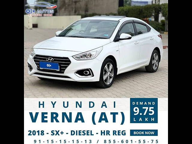 Second Hand Hyundai Verna [2017-2020] SX Plus 1.6 CRDi AT in Mohali