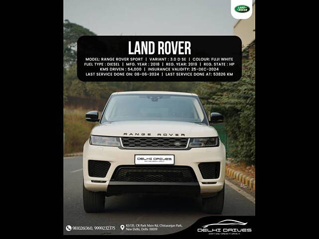 Second Hand Land Rover Range Rover Sport [2018-2022] SE 3.0 Diesel [2018-2020] in Delhi