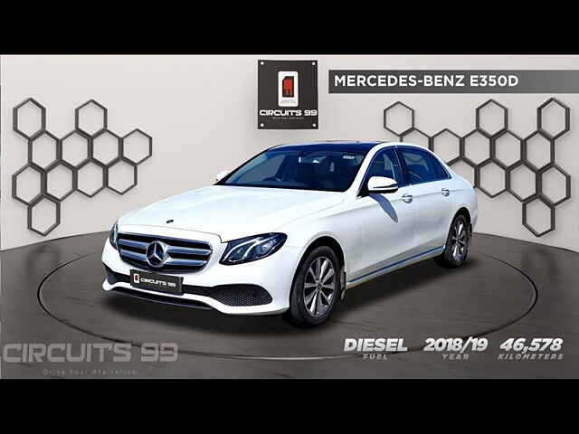 Second Hand Mercedes-Benz E-Class [2017-2021] E 350 d Exclusive [2017-2019] in Chennai