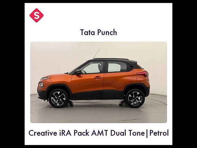 Second Hand Tata Punch Creative IRA AMT Dual Tone [2022-2023] in Kolkata