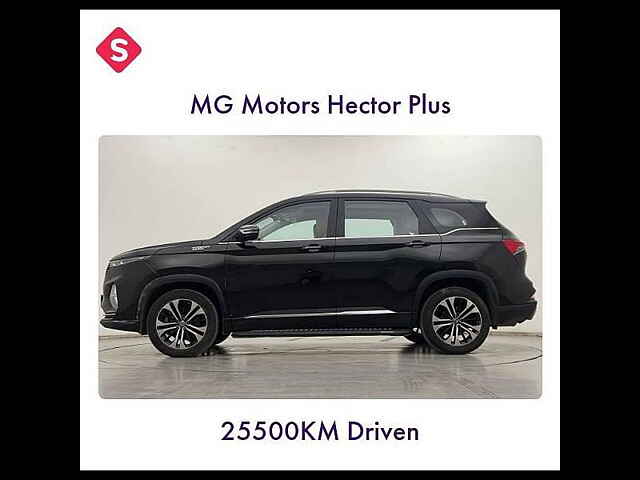 Second Hand MG Hector Plus [2020-2023] Sharp 1.5 Petrol Turbo Hybrid MT 6-STR in Hyderabad