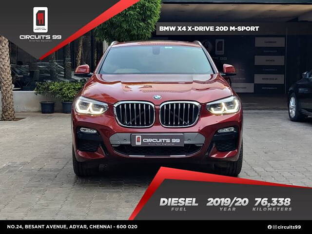 Second Hand BMW X4 [2019-2022] xDrive20d M Sport X [2019-2020] in Chennai