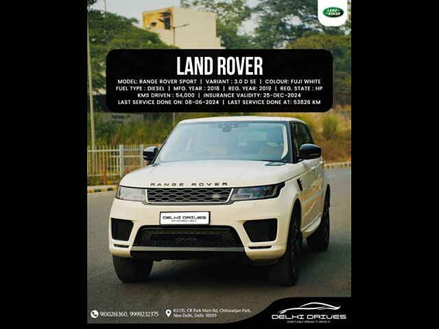 Second Hand Land Rover Range Rover Sport [2013-2018] SDV6 SE in Delhi