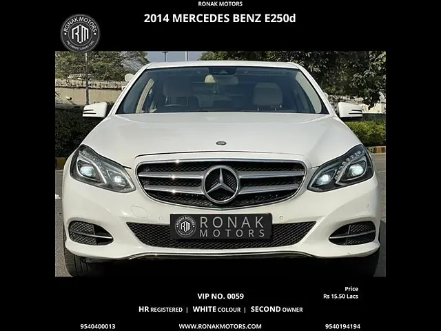 Second Hand Mercedes-Benz E-Class [2013-2015] E250 CDI Avantgarde in Chandigarh