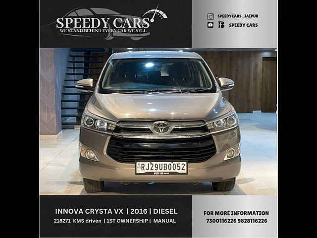 Second Hand Toyota Innova Crysta [2016-2020] 2.4 V Diesel in Jaipur