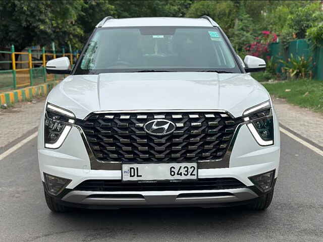 Second Hand Hyundai Alcazar [2021-2023] Signature (O) 6 STR 1.5 Diesel AT Dual Tone in Delhi