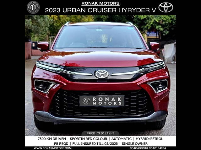 Second Hand Toyota Urban Cruiser Hyryder V Hybrid [2022-2023] in Chandigarh