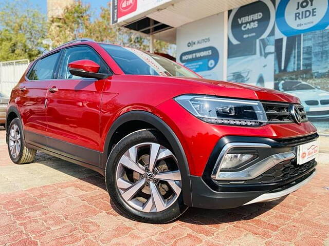 Second Hand Volkswagen Taigun [2021-2023] Topline 1.0 TSI AT in Ahmedabad