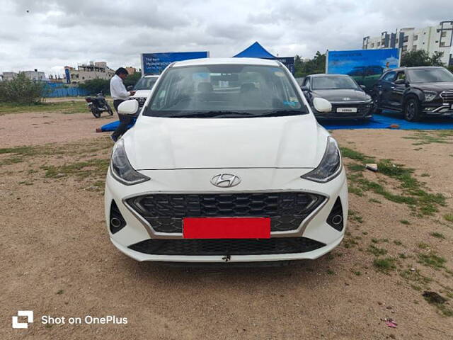 Second Hand Hyundai Aura [2020-2023] SX Plus 1.2 AMT Petrol in Hyderabad