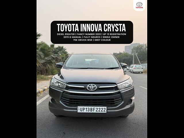 Second Hand Toyota Innova Crysta [2016-2020] 2.4 GX 8 STR [2016-2020] in Delhi