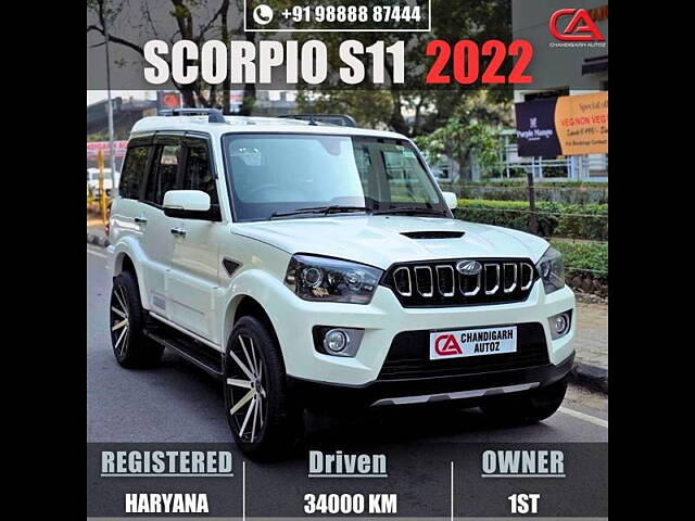 Second Hand Mahindra Scorpio S11 MT 7S CC in Chandigarh