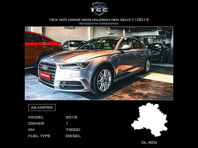 Second Hand Audi A6 [2015-2019] 35 TDI Matrix in Delhi