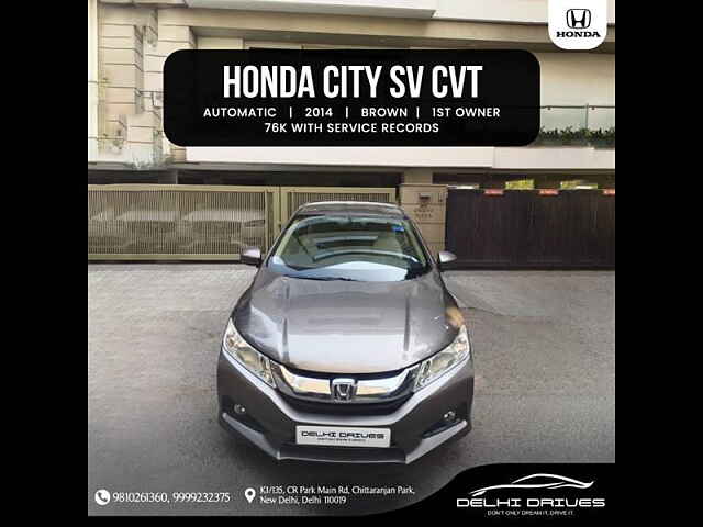 Second Hand Honda City [2014-2017] SV CVT in Delhi