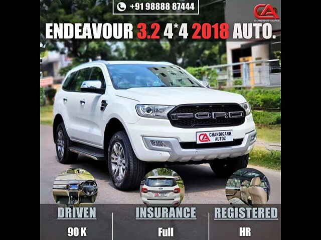 Second Hand Ford Endeavour [2016-2019] Titanium 3.2 4x4 AT in Chandigarh