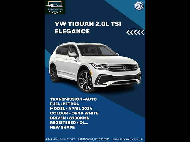 Second Hand Volkswagen Tiguan Elegance 2.0 TSI DSG [2021] in Delhi