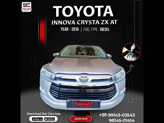 Second Hand Toyota Innova Crysta [2016-2020] 2.8 ZX AT 7 STR [2016-2020] in Ludhiana
