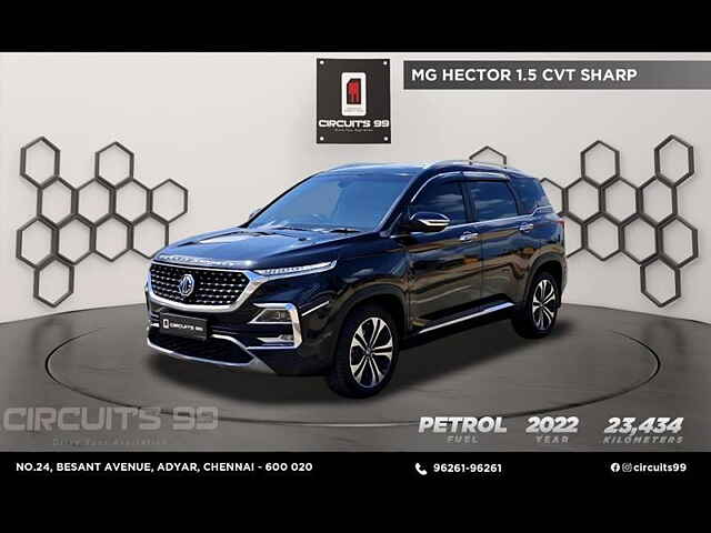 Second Hand MG Hector [2021-2023] Sharp 1.5 Petrol CVT in Chennai