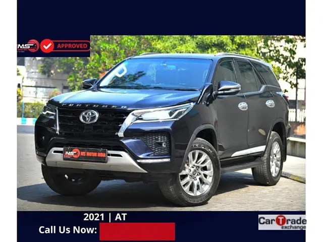 Second Hand Toyota Fortuner 4X4 AT 2.8 Diesel in Kolkata
