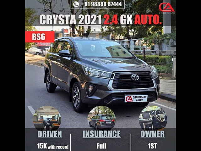 Second Hand Toyota Innova Crysta [2020-2023] GX 2.4 AT 7 STR in Chandigarh