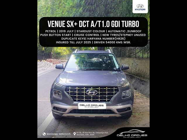 Second Hand Hyundai Venue [2019-2022] SX Plus 1.0 Turbo DCT in Delhi