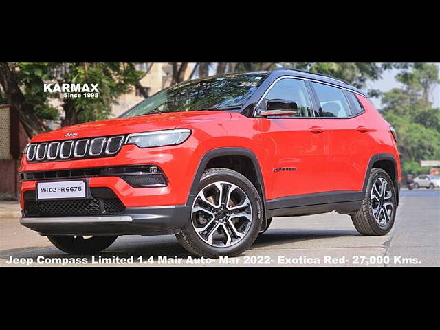 Second Hand Jeep Compass Limited (O) 1.4 Petrol DCT [2021] in Mumbai