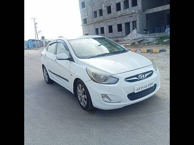 Second Hand Hyundai Verna [2011-2015] Fluidic 1.6 CRDi SX Opt AT in Hyderabad