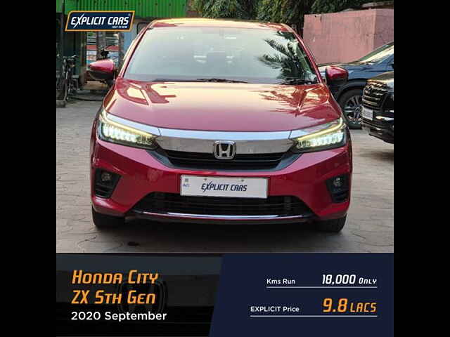 Second Hand Honda City 4th Generation ZX Petrol [2019-2019] in Kolkata