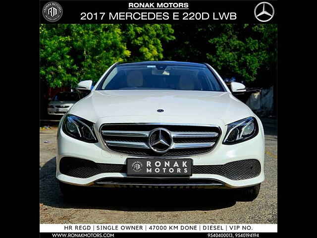 Second Hand Mercedes-Benz E-Class [2017-2021] E 220 d Avantgarde in Chandigarh