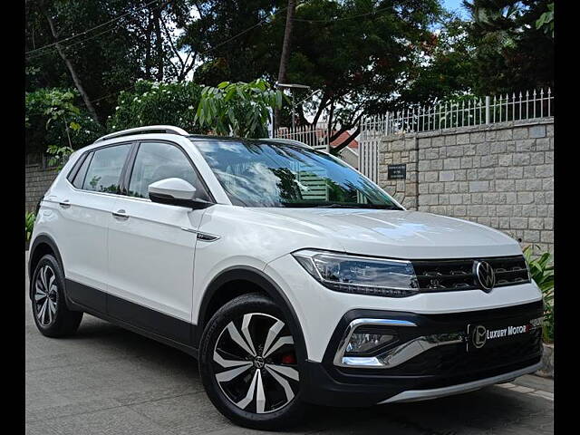 Second Hand Volkswagen Taigun [2021-2023] GT Plus 1.5 TSI DSG in Bangalore