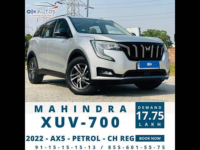 Second Hand Mahindra XUV700 AX 5 Petrol MT 7 STR [2021] in Mohali