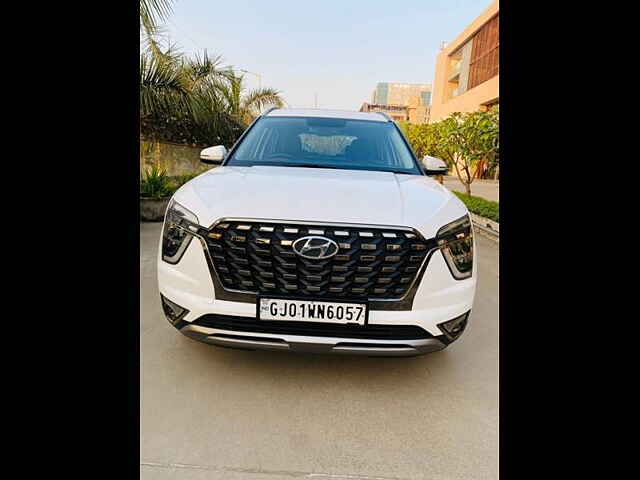 Second Hand Hyundai Alcazar [2021-2023] Prestige 7 STR 1.5 Diesel in Ahmedabad