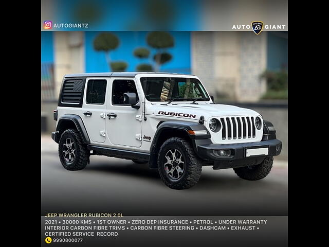 Used 2021 Jeep Wrangler [2019-2021] Rubicon for sale at Rs. 60,00,000 in  Ghaziabad - CarTrade