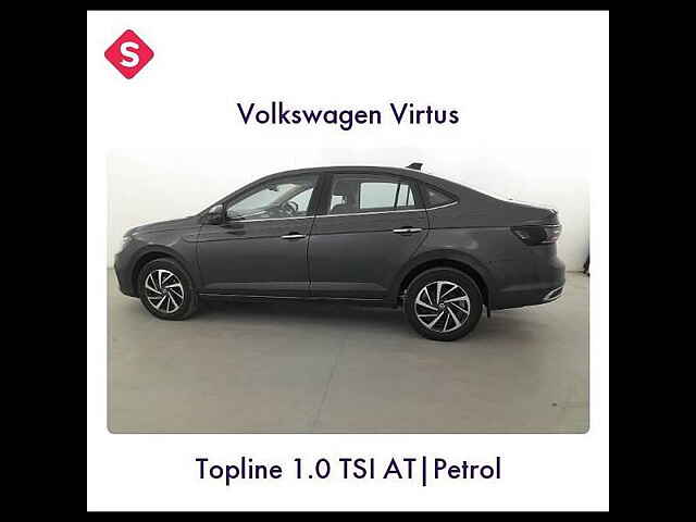 Second Hand Volkswagen Virtus [2022-2023] Topline 1.0 TSI AT in Indore