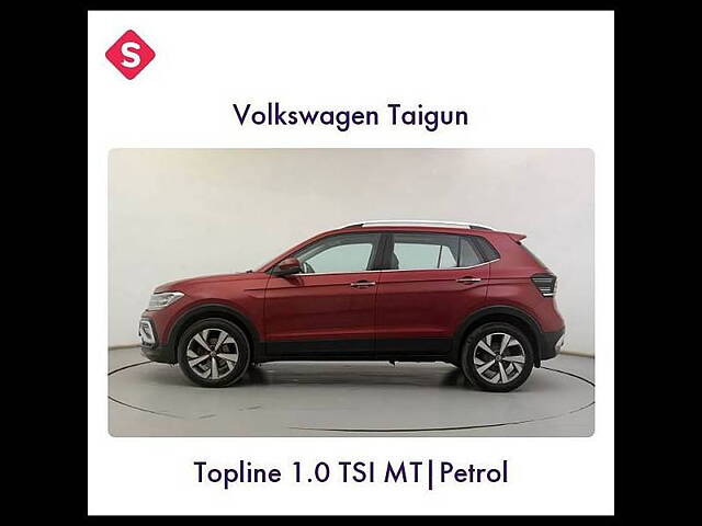 Second Hand Volkswagen Taigun [2021-2023] Topline 1.0 TSI MT in Ahmedabad